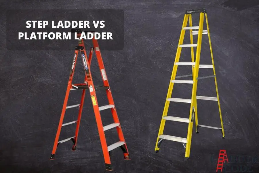 Step Ladder Vs. Platform Ladder
